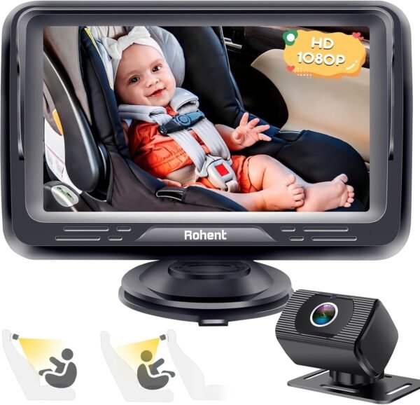 Rohent Baby Car Camera HD 1080P